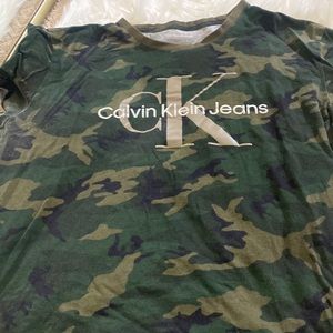 Calvin Klein Jeans Camouflage Men Tshirt